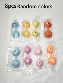 4 件/2 件/1 件硅胶棒棒糖形状冰球模具、冰棒模具、冷冻冰块托盘、创意棒棒糖冰淇淋模具、冷冻冰块托盘、冰球制作器、冰淇淋模具、冰棒模具、硅胶棒棒糖模具、DIY 冰淇淋冰棒、耐热和耐寒冰球制作器 - 彩色 - 查看 18