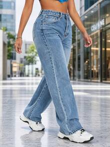 Women Jeans - Blue - View 3