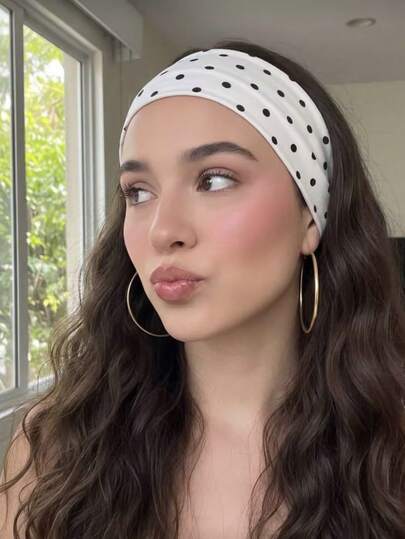 3pcs/1pc Women's Wide Elastic Sports Yoga Headband, Fashionable Versatile Premium Elegant Minimalist Style Hair Scarf Headband Hair Accessory, Suitable For Daily Outings, Casual, Party, Commute, Vacation, Hair Tying, Hair Styling, Makeup, Outfit Matching, Hair Decoration Accessory