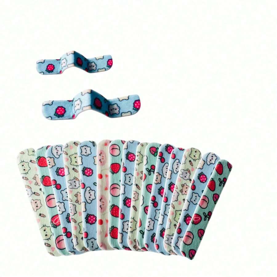 200pcs New Adjustable Heating Clips, Fashion Essential Accessory, Facial Massage Tool, Small Face Massager, Facial Cleansing Brush - Multicolor - View 1