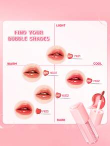 PINKFLASH Lip Tint Is Hydrating And Long-Lasting, Waterproof And Smudge-Proof With Bright, Vivid Shades. It Resists Fading And Transfer. Ideal For Gen Z And Y2K Lovers For Parties And Dates, It's Also A Perfect Portable Gift For Birthdays And M - #NU02 - View 10