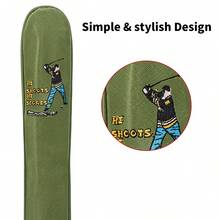 1PC Playing Golf Alone Pattern Design Golf Pointing Rod Cover Direction Indicator Rod Cover Dustproof Durable Positioning Rod Practice Stick Protective Cap, Available In Two Patterns - Multicolor - View 11