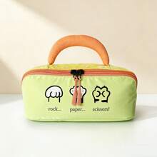 Süßes Dopamin-Prisma bunte Kontrastfarben Federmäppchen, koreanischer Stil große Kapazität Schreibwarentasche, grenzüberschreitender Bestseller - Einzelstück - Übersicht 5