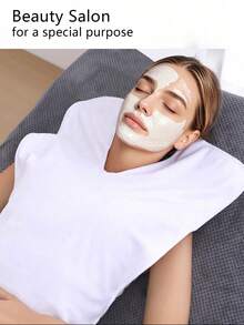 1/2pcs U-Shaped Towels, Reusable Soft Microfiber Neck Towels For Beauty Salon Spa Massage Facial Care, Size 23.62*15.75 Inches (60*40 Cm), Suitable For Beauty Salon Care - Pink - View 15