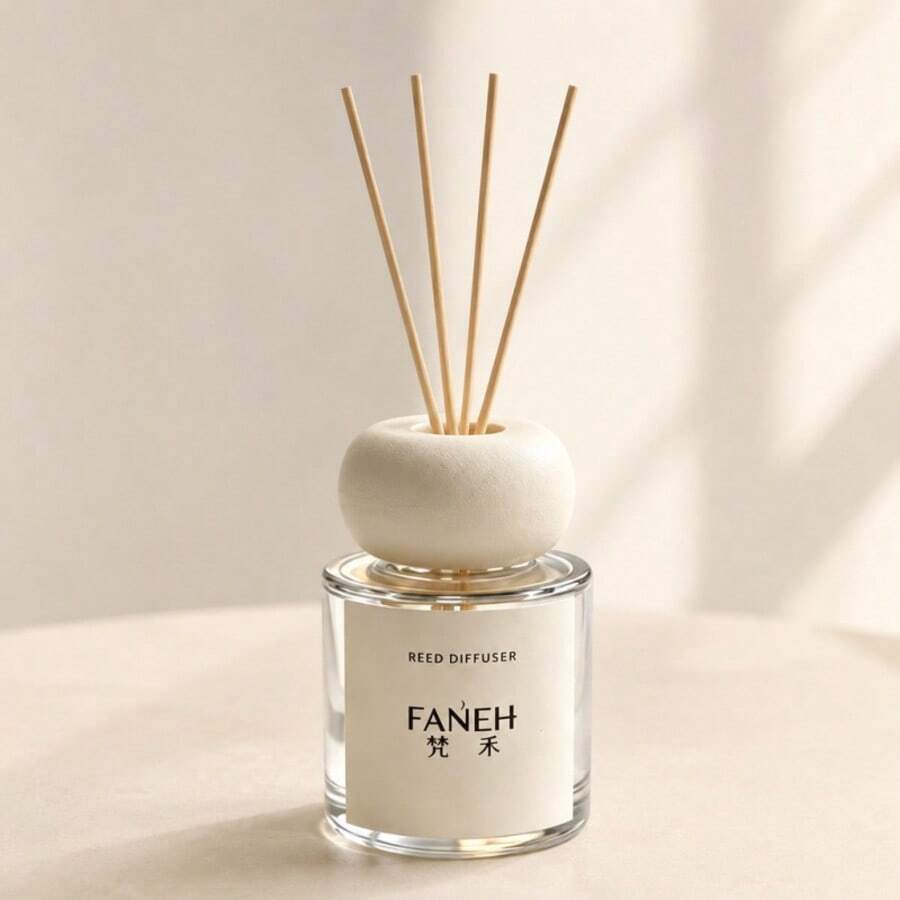 1pc 50ml Reed Diffuser, Long-Lasting Fragrance, Suitable For Home Bedroom Bathroom, Premium Aromatherapy Air Freshener - Animal Scented Diffuser - View 1