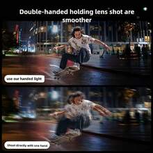 1 Stück 1500mAh LED-Fülllicht mit großer Kapazität, rundes tragbares Selfie-Licht mit Handy-Kamerahalterung, langanhaltend Lithium-Batterie Handy-Videostabilisator, geeignet für Handy-Fotografie, Studiobeleuchtung, Filmaufnahmen und Live-Streaming - 1 Stück - Übersicht 9