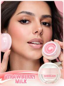 SHEGLAM [2Pcs] Bubble Dreamz Lip Scrub & Mask Bundle Set Brand Beauty Cosmetic Makeup For Women And Girls - Strawberry milk - View 8