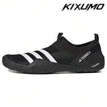 Terrex Jawpaw Slip-On Heat.RDY 'Black White' 2023 Core-Black Cloud-White Silver-Metallic Sneakers Men HP8648 - Multicolor - View 1