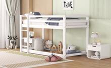 Kids Bed With Frame - Pine Wood Grey 90x200cm - 白色 - 查看 8
