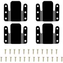 Combination Sofa Connector Metal Sofa Clip Sofa Connector Interlocking Furniture Connector With Screws... - A - View 10