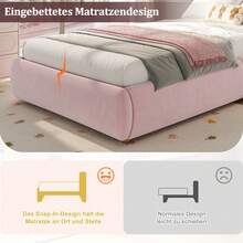 Bed Bases & Foundations - Pink - View 5