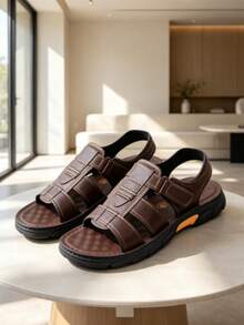 Men Sandals - Brown - View 5
