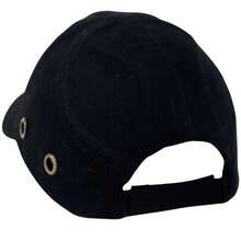 Bone com Capacete EPI Kit 10 Uni Obra Seguranca do Trabalho Casquete Reparo Conserto Servico Protecao - Preto - Visão 11