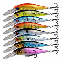 Set Umpan Ikan Kecil Bibir Panjang Mengapung Jarak Jauh, 8 Warna - MultiWarna - View 5