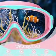 1pc Swimming Goggles, Suitable For Girls And Boys, Leak-Proof Function, Anti-Fog Design, Suitable For Swimming Pools And Water Parks, Suitable For Boys And Girls - Multicolor - View 6