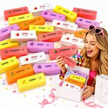 1pc New Fruit Series Mini Butter Stick Squishy, PU Slow Rising Squishies, Soft & Elastic Stress Relief Squeeze Toy For Portable Decompression - Multicolor - View 8