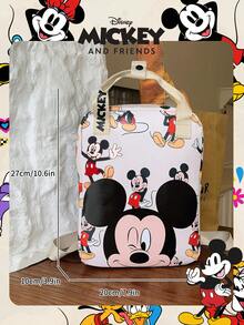 1 Pc Disney Officially Licensed Mickey Mouse Pattern Backpack, Casual Daily Backpack | School Bag | Sports Bag | Cartoon Backpack | Knapsack, Perfect For Women/Students/Teens/Graduates, Essential For Daily Use, Outings, Travel, Shopping And Back To School Season - Multicolor - View 3