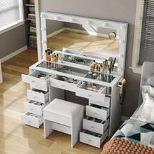 Makeup Organizers & Cabinets - White 2 - View 3