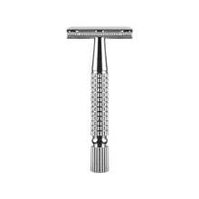 Manual Razor – Metal Double-Edge Razor – Razor Handle (Blades Not Included), Face Razor, Hair Removal - Multicolor - View 6