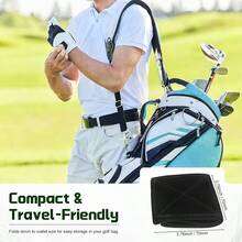 Golf Swing Arm Training Aid, Anti-Slip Golf Swing Connector Strap, Portable Swing Practice Equipment, Suitable For Golf Beginners And Enthusiasts, Dedicated Accessory For Correcting Swing Posture - Multicolor - View 4