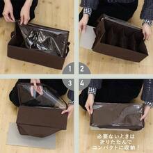 メディア収納ボックス ブラウン 青年コミックサイズ 最大20冊 窓付き フタ付き 持ち手付 サイズ: 約W35×D19. 5×H14㎝ M2 - SCM - 青年コミックサイズ - チェックする 7