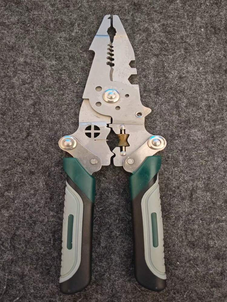 12-In-1 Foldable Multifunctional Electrician's Pliers, Suitable For Cutting Wire, Winding Wire, Stripping Wire, Tapping, Crimping And Other Electrical Work - Pliers - View 6