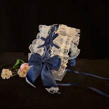 1 件女士可爱发带，带多色蝴蝶结装饰，适合日常佩戴（带后夹固定）万圣节情人节 - 彩色 - 查看 69
