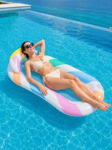 Inflatable Pool Float Ball, Adult Summer Pool Floating Raft Accessory, Pool Accessory, Lake Water Beach Leisure Chair, Portable Travel Essential - Multicolor - View 5