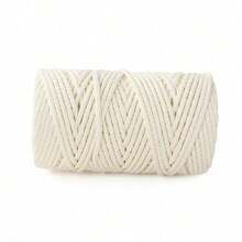3mm 100%純棉彩色手工扭繩編織繩 DIY家居婚禮裝飾用品 100m 捲 - 3mm100m - 查看 10