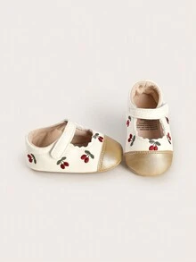 Frühling und Sommer Prinzessinnenstil weiße Schleife Baby Erstschritte Schuhe für Mädchen Kleinkind Lauflernschuhe Babyschuhe Herbst - Gold - Übersicht 5