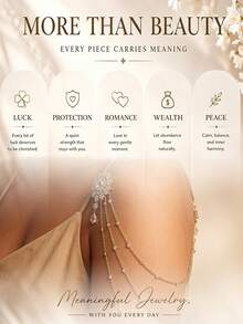 1pc Multi-Layer Pearl Shoulder Chain, Niche Luxury Elegant Bridal Wedding Fashion Evening Dress Versatile Accessory, Hot-Selling In Europe And America - Flowers - View 7