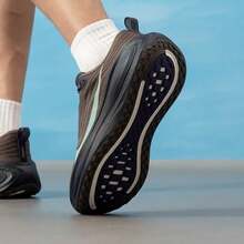 Nike Vomero Plus Comfortable, Soft, Breathable, And Resilient Brown Running Shoes For Men - Brown - View 4