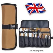 Roll-Up Multi Pocket Spanner Wrench Tool Storage Bag Case Oxford Pouch Organizer - A - 查看 8
