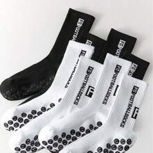 1/3/4/5/6/8/10/Medium-Sized Professional Cycling, Running, Basketball, Football Socks, Football Socks, Medium-Sized Training Socks Suitable For Football Matches, Specially Designed For Football Players 2/6/8/12 - Multicolor - View 7