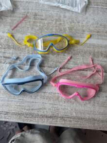 1pc Swimming Goggles, Leak-Proof Function, Anti-Fog Design, Suitable For Swimming Pools And Water Parks, Fit For Boys, Girls, Teenagers - A - View 2