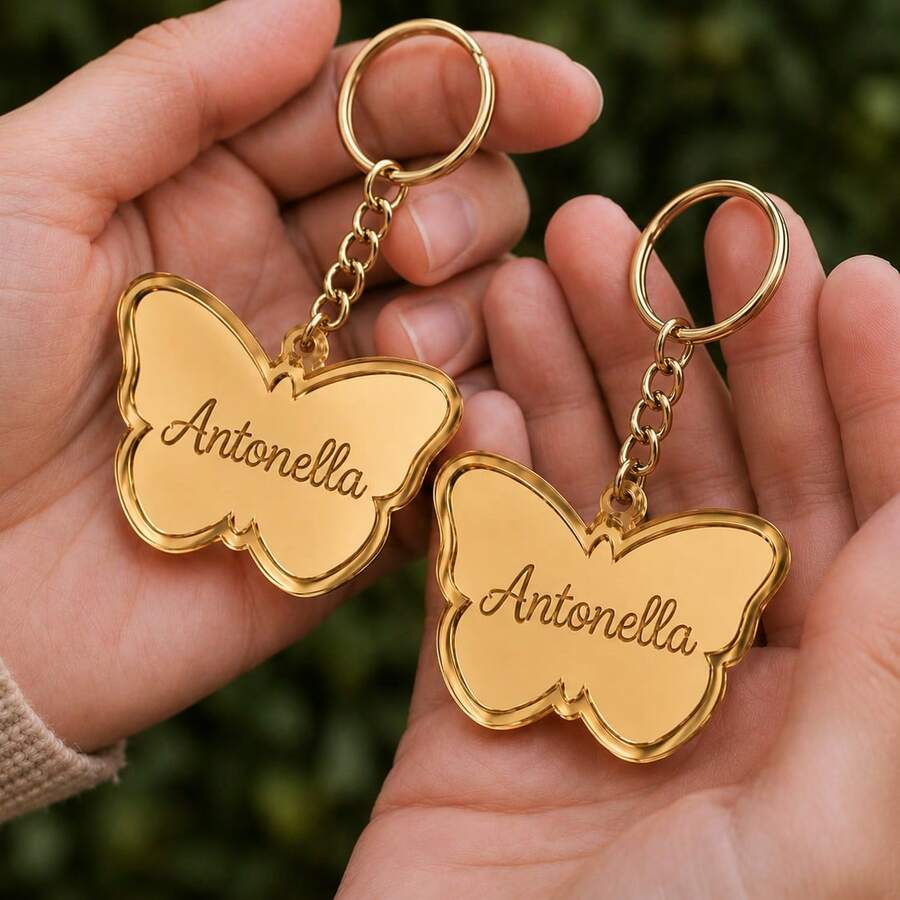 Customized Keychains & Accessories - Golden - View 1