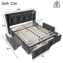 Bed Bases & Foundations - Grey - View 2
