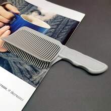 Hair Cutting Comb & Guard Comb Set, Home Hair Trimming Tool For Hair Ends, Portable Styling Comb For Beginners / Barbers - Multicolor - View 4