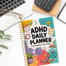 ADHD 清潔計畫表，居家清潔時程表，週/月/年清潔清單，斷捨離，家庭家務分工表 - 彩色 - 查看 4