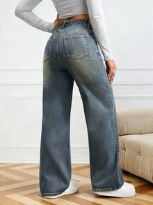 Women Jeans - Blue - View 2