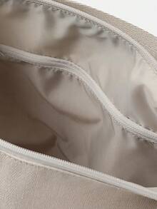 Adidas Women's Canvas Bag M Shoulder Bag LE2053 - Beige - View 6