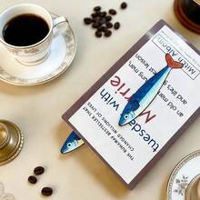 1pc Acrylic Bookmarks, Sardine Shaped High Beauty Bookmarks, Reading Marks, Suitable For Reading Enthusiasts, Colleagues, Friends And Family, Suitable For Home Season, Halloween Ideal Gift - A - View 4