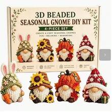 1 Set 3D Beads Kit, Multiple Styles. Bead Animal Set, Miniature 3D Bead Animal Kit, Halloween Keychain Bead Making Set, Includes Instructions And Materials. Cute And Unique Handmade Halloween Decorations. - Multiple Styles - View 18