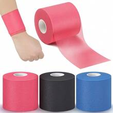 6cm X 10m Sports Medical Tape With Foam Padding – Skin-Friendly, Breathable, Easy To Tear, No Residue - Multicolor - View 2