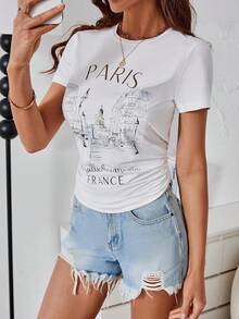 Women T-Shirts - 茶飲料 Pari - 查看 11