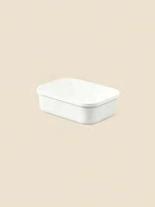 Thickened Handle-Equipped Storage Box, Available In 5 Sizes, Can Be Stacked Together To Save Space. A Multi-Functional Storage Box Suitable For Organizing Items Such As Desktops, Bathrooms, Kitchens, Bedrooms, Toys, Cosmetics, And Snacks. - White - View 9