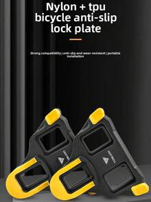 TOSUOD Bicycle Cleats Road Bike Lock Shoes SPD Universal Cycling Shoe Cleats Bicycle Pedal Accessories - Multicolor - View 3