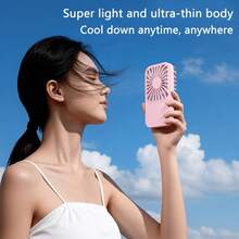 Handheld Fan USB 3-Speed Adjustable Portable Suitable For Outdoor Use Multi-Scenario - Multicolor - View 8
