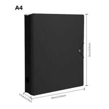 Detachable 3-Inch 9-Slot Card Photo Album (Includes 25 Inner Pages),Card Holder - A4 - View 2