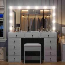 Makeup Organizers & Cabinets - White 2 - View 9